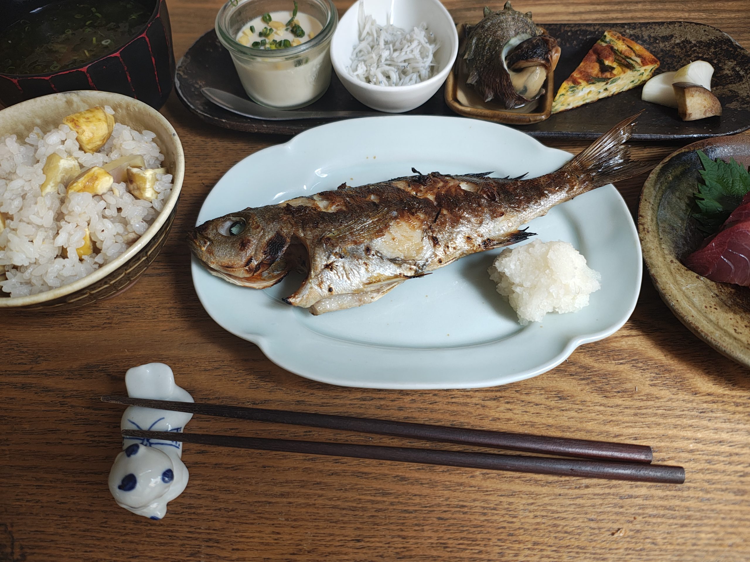 小田原 イサキの塩焼き